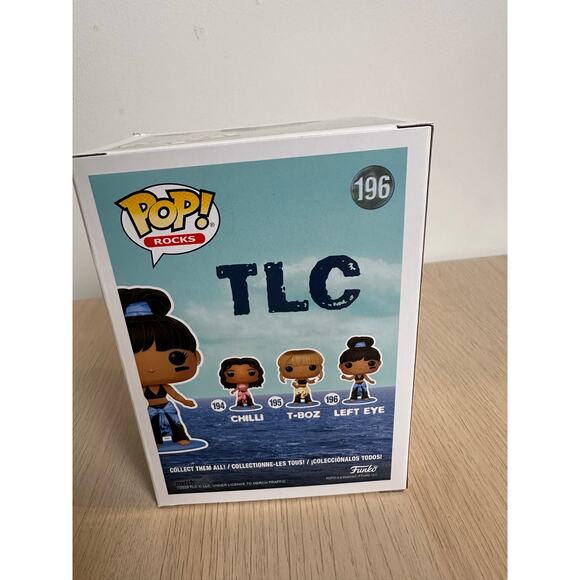TLC Left Eye Funko Pop 196 New In Box - Picture 4 of 5